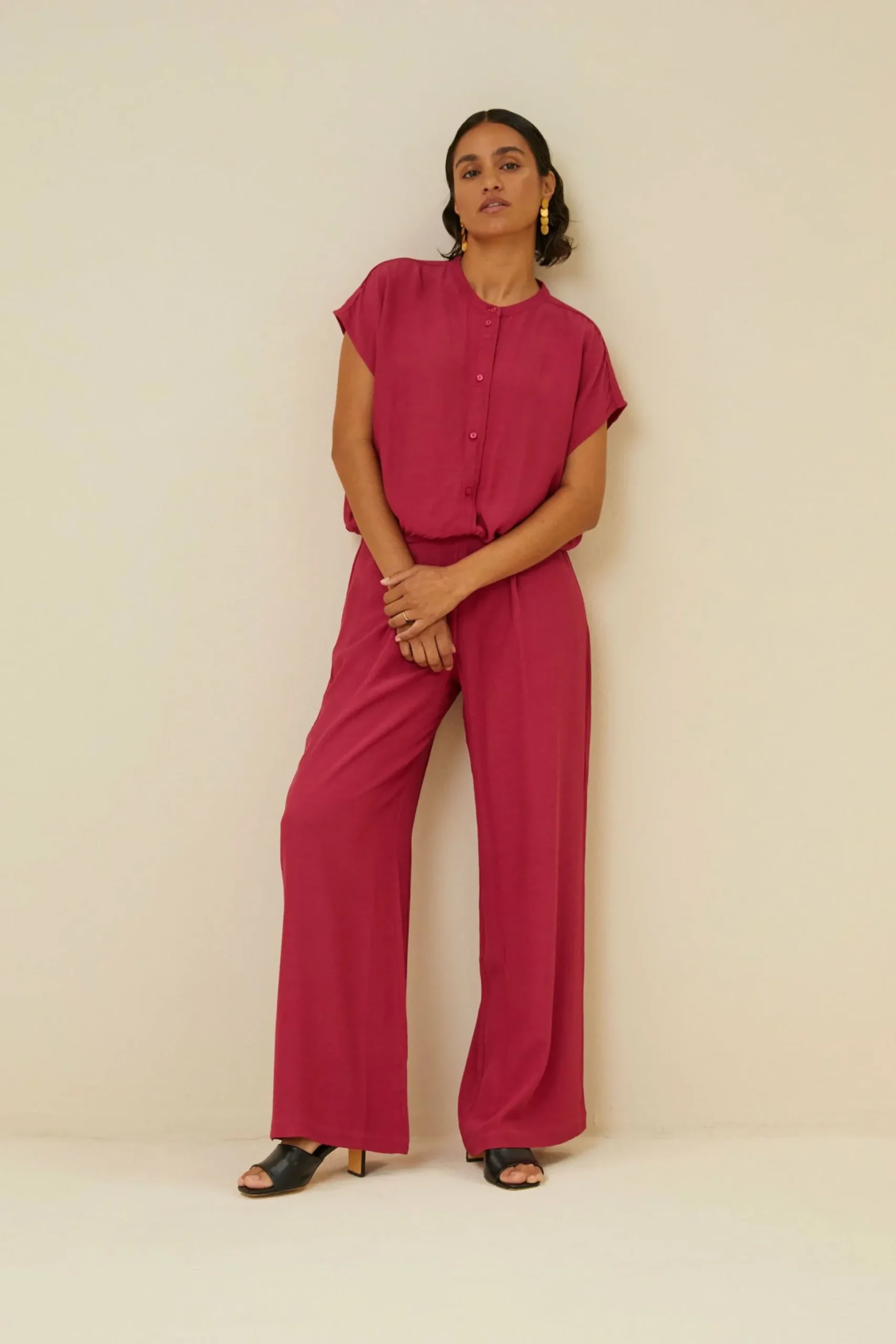 By bar Blouses<Lode Viscose Blouse
