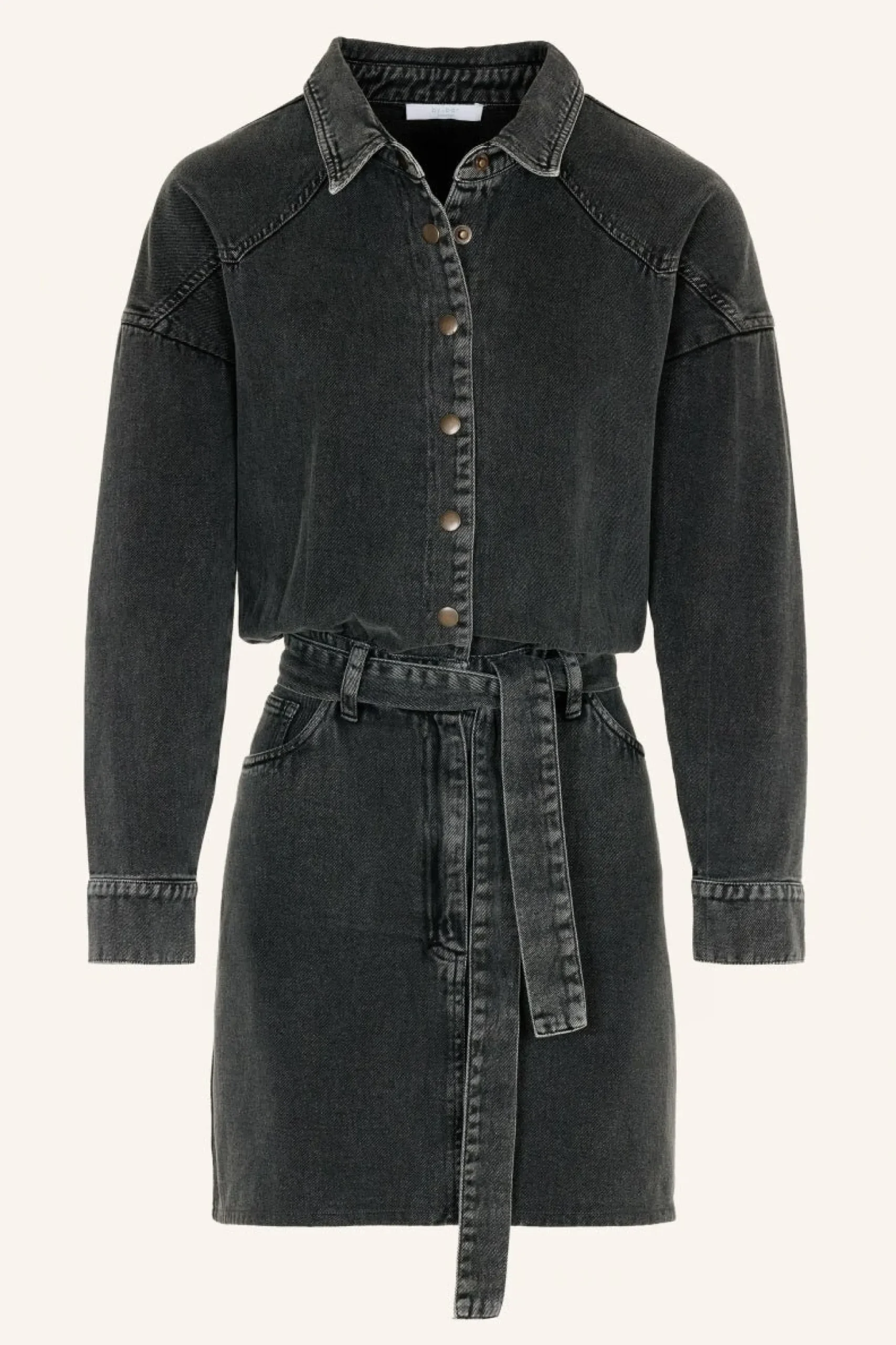 By bar Jurken<Mae Twill Dress