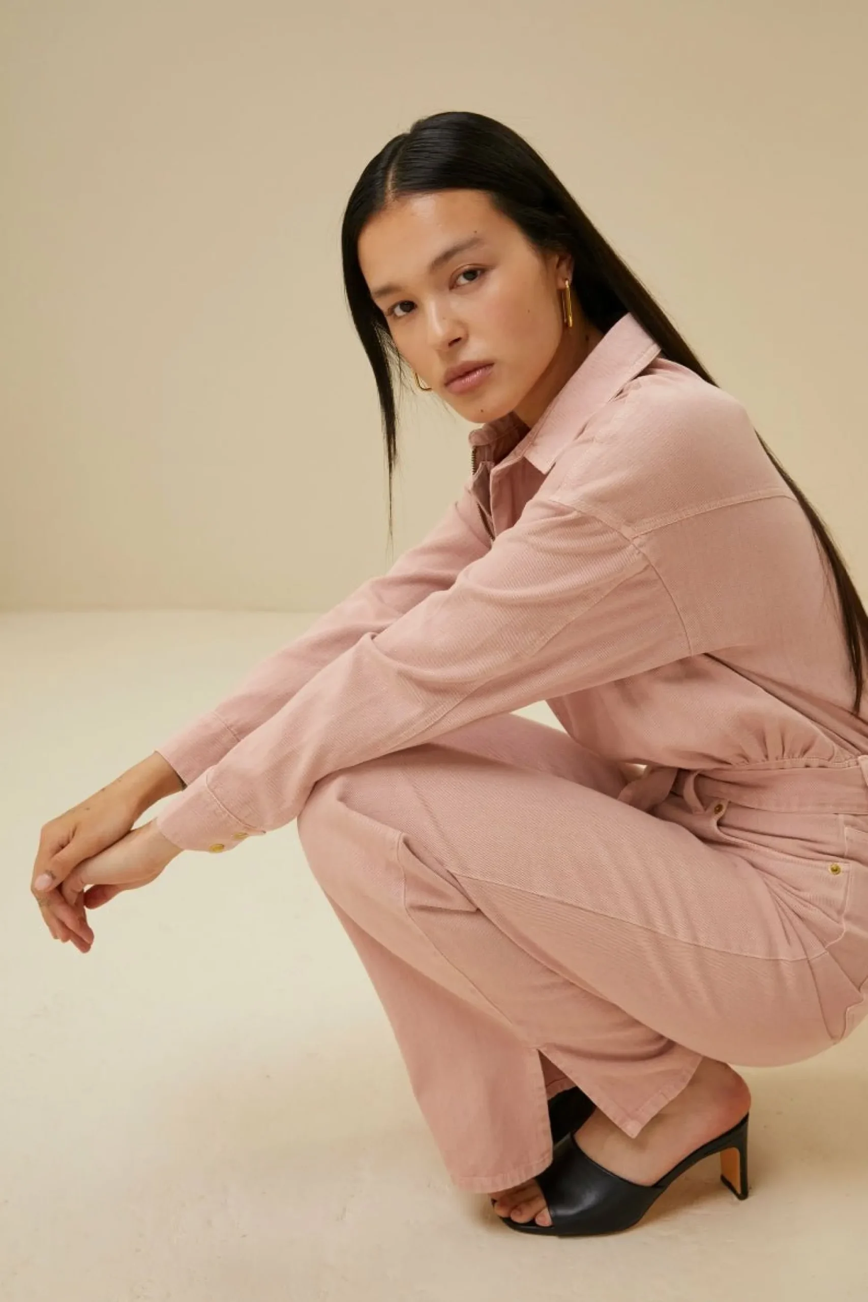 By bar Jumpsuits & Shorts<Mae Twill Suit