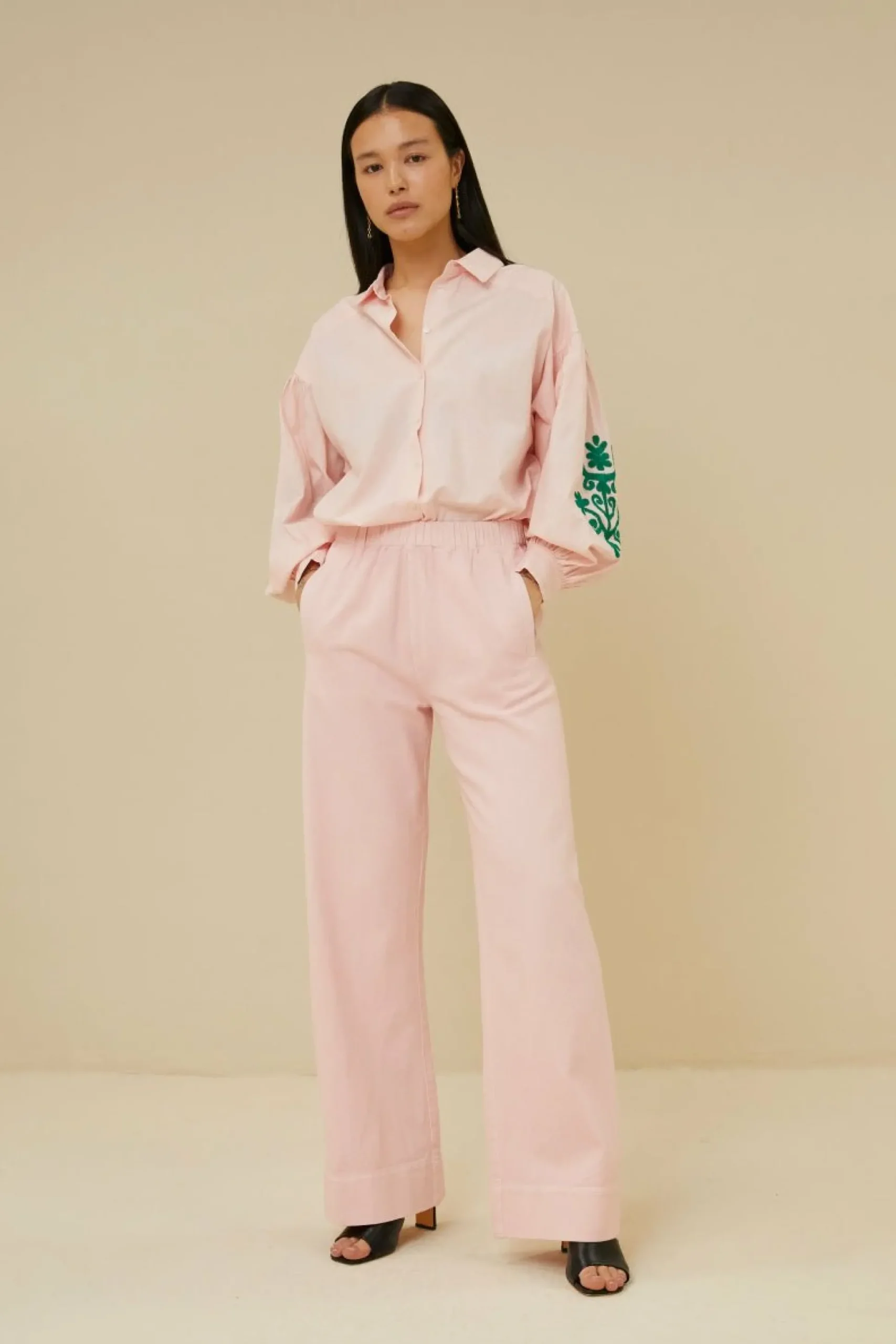 By bar Broeken<Mees Twill Pant