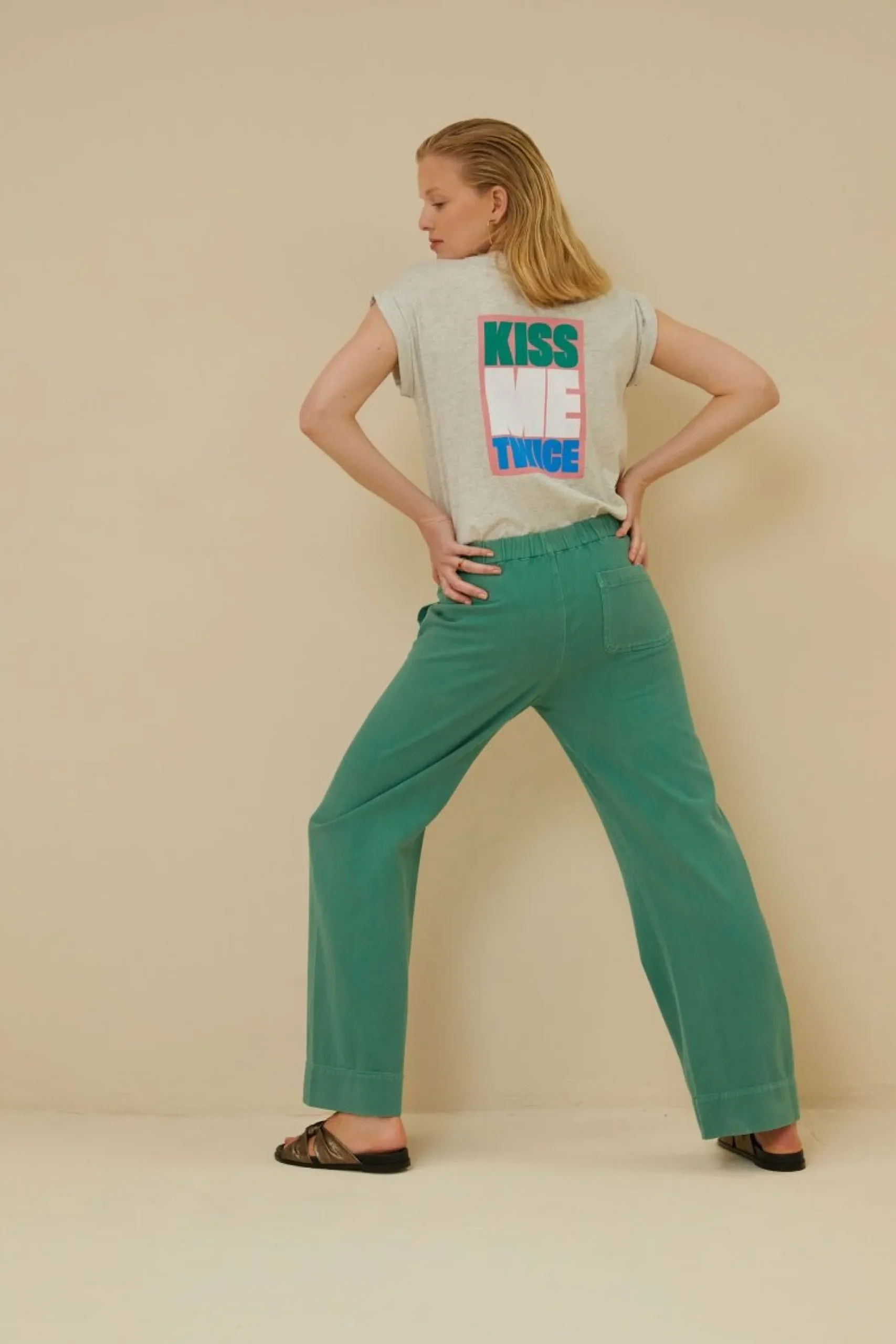 By bar Broeken<Mees Twill Pant
