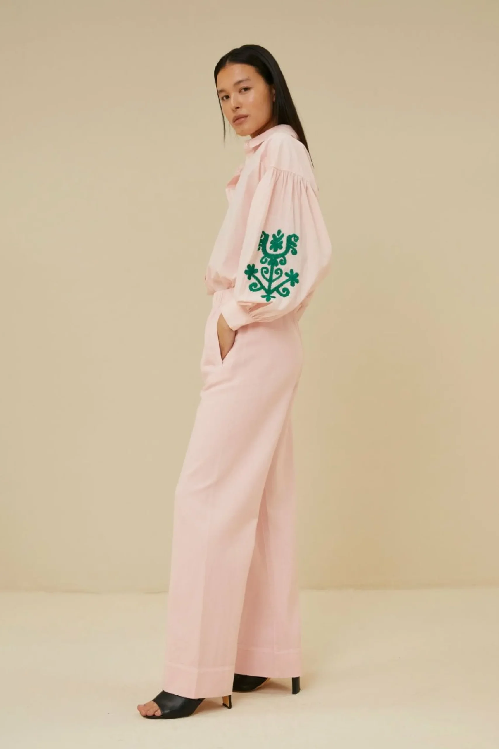 By bar Broeken<Mees Twill Pant