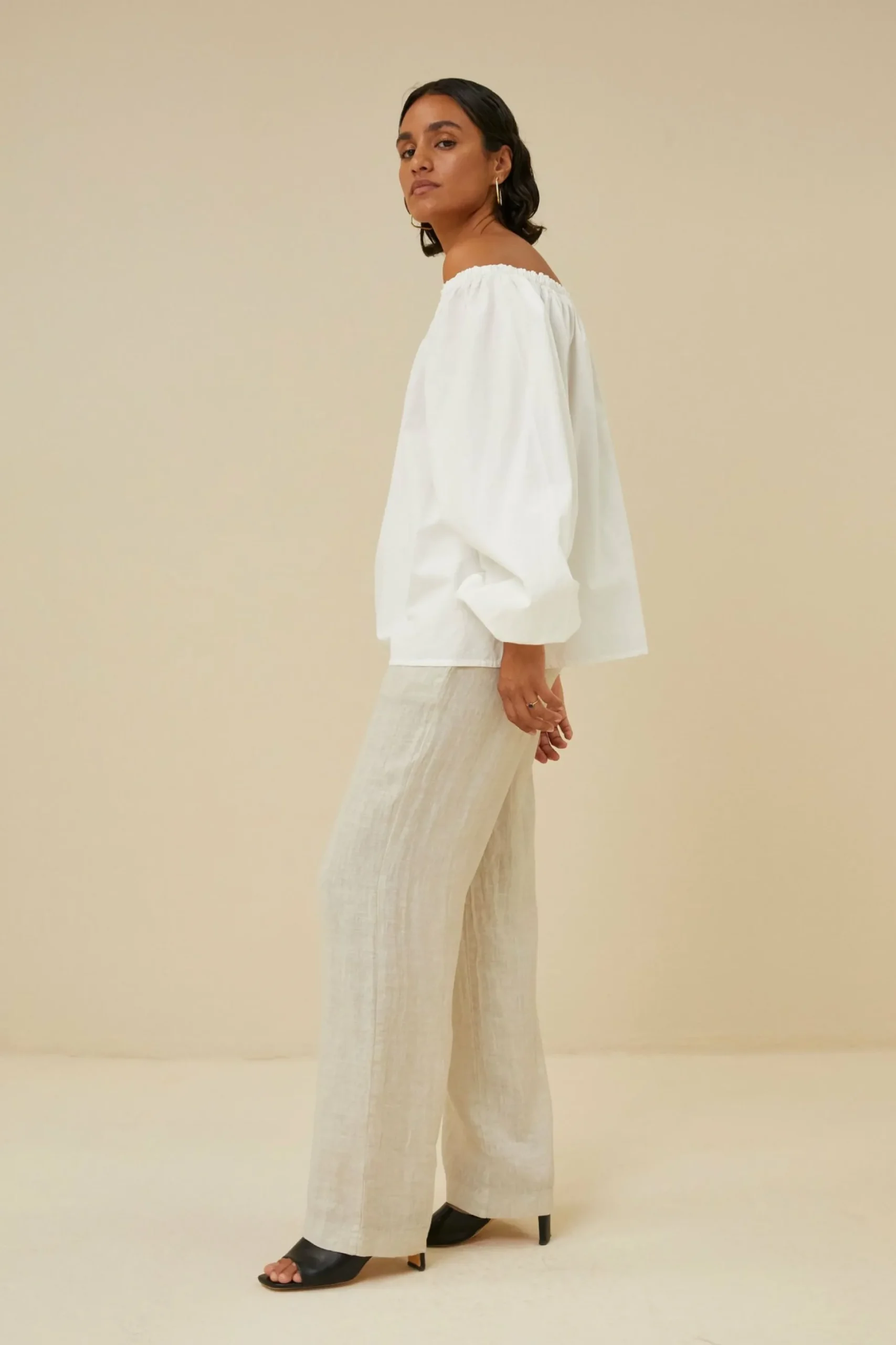By bar Blouses<Mira Poplin Blouse