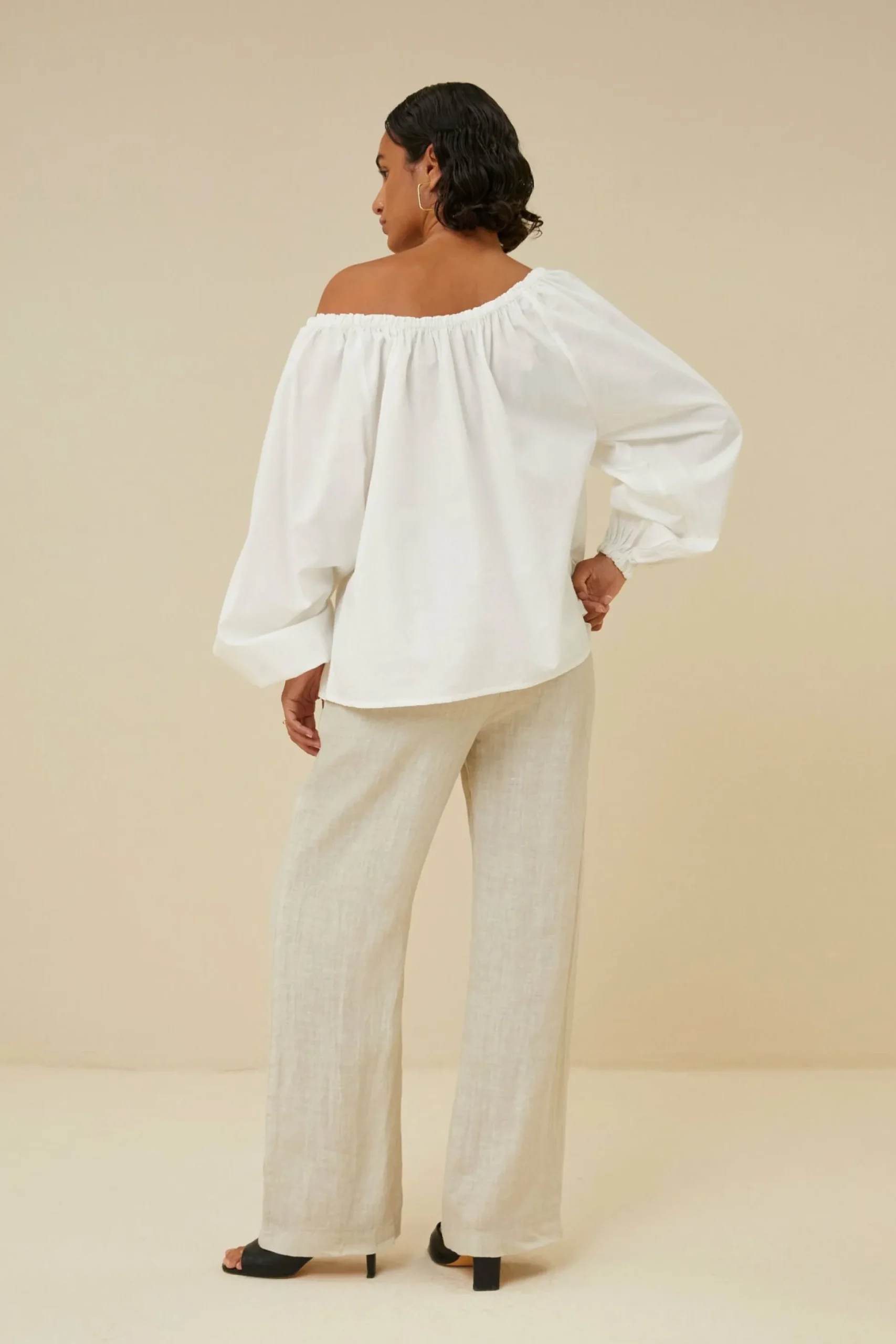 By bar Blouses<Mira Poplin Blouse