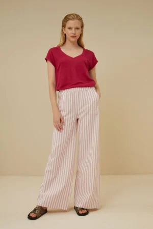 By bar Tops & Shirts<Momi Linen Top