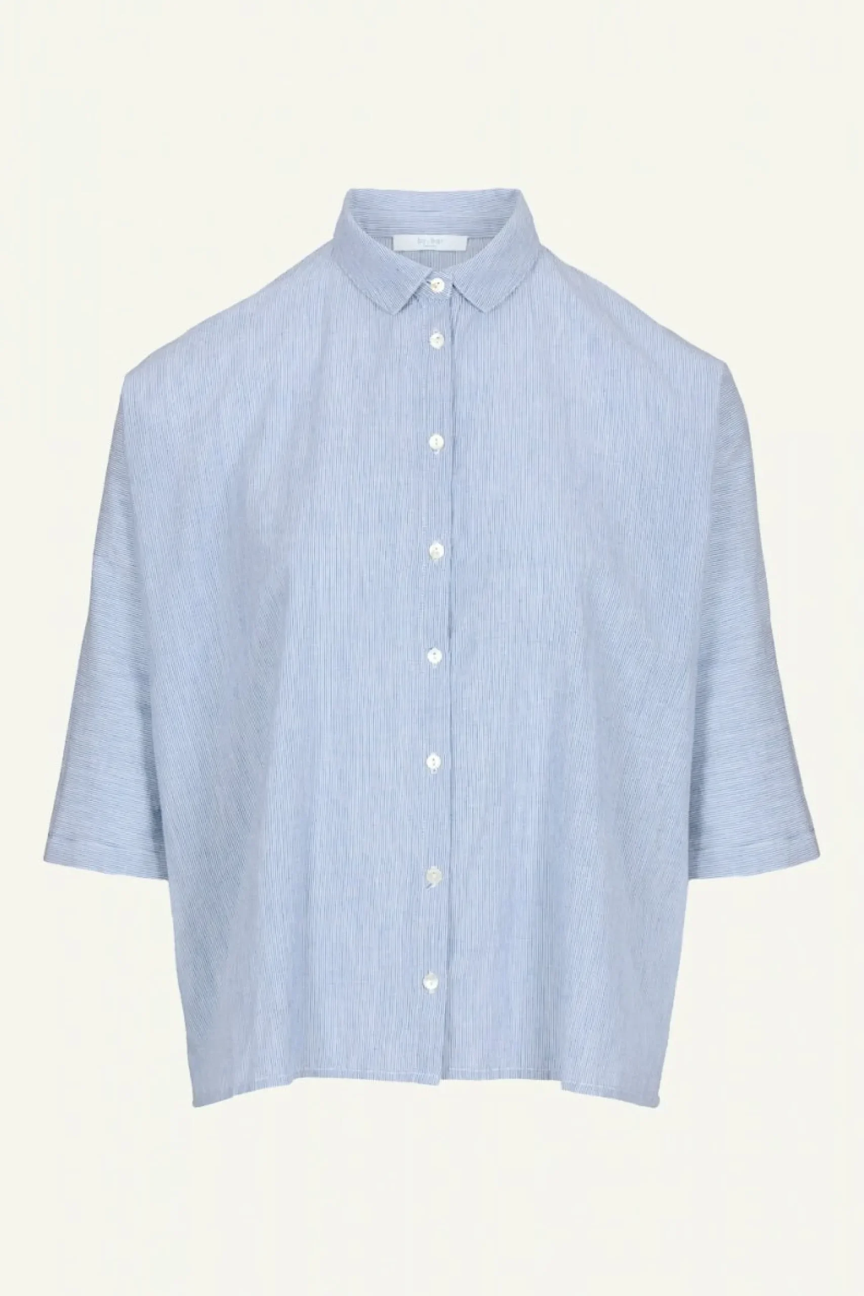 By bar Blouses<Norel Pin Stripe Blouse