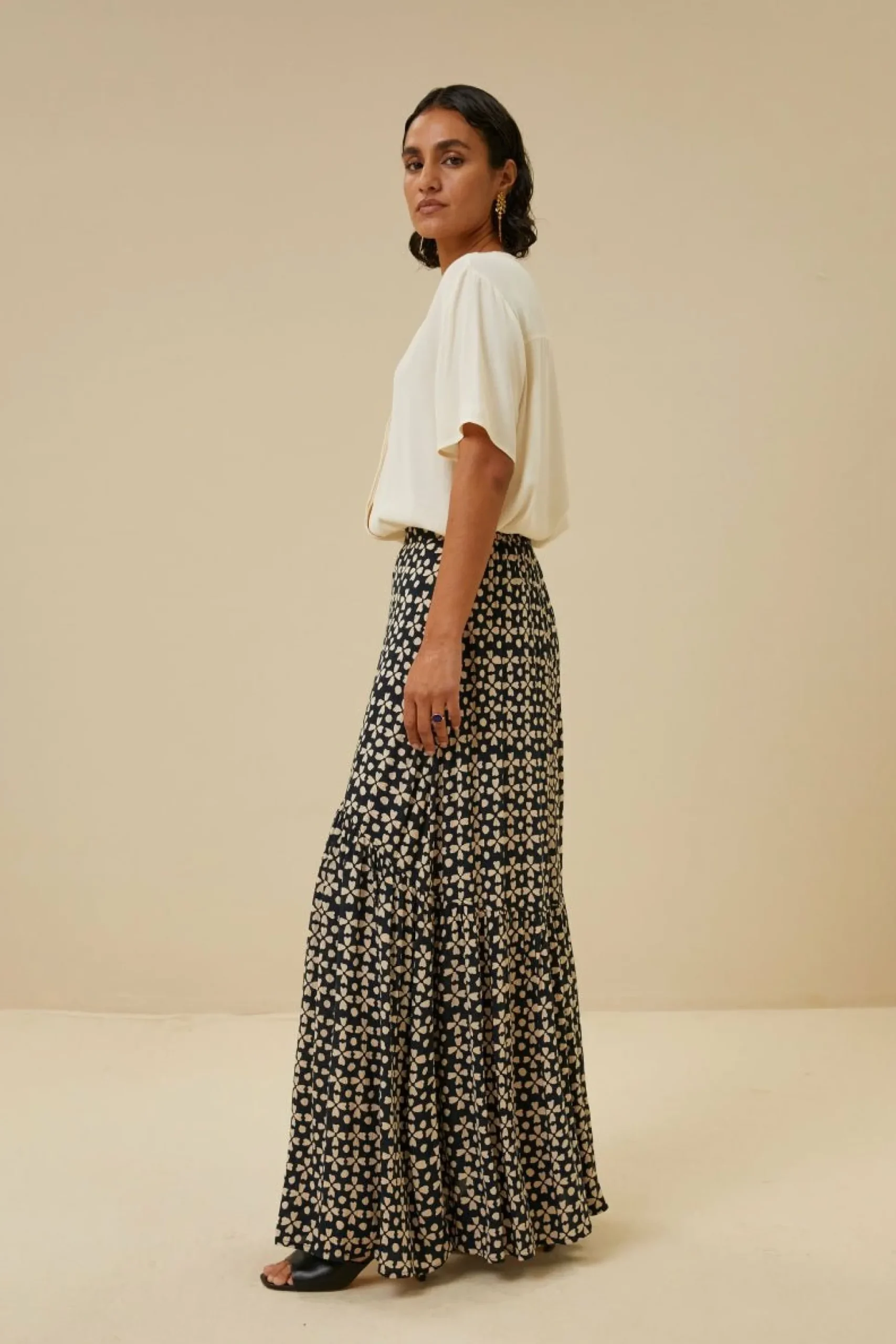 By bar Blouses<Ode Viscose Blouse