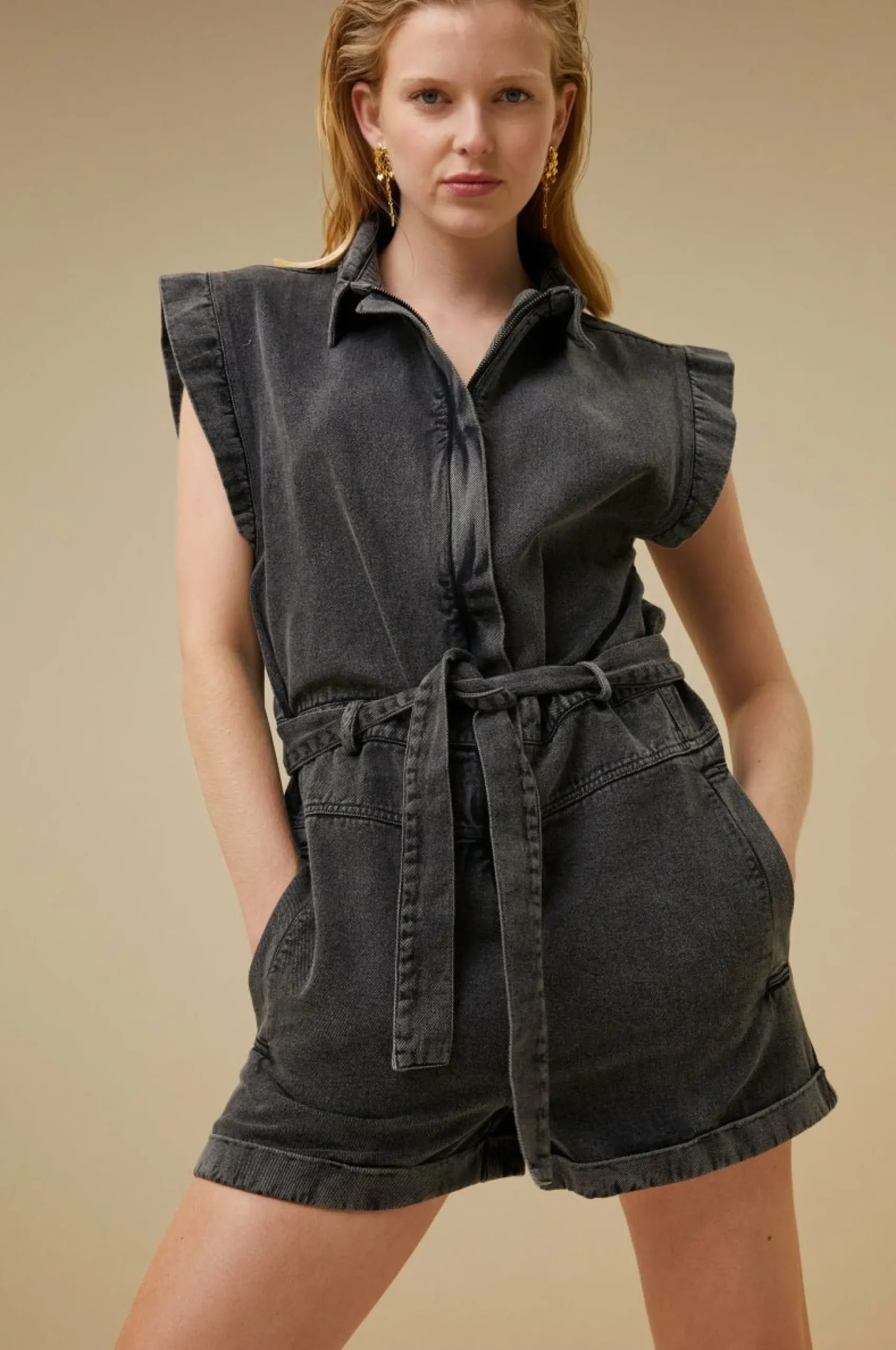 By bar Jumpsuits & Shorts<Ollie Twill Suit