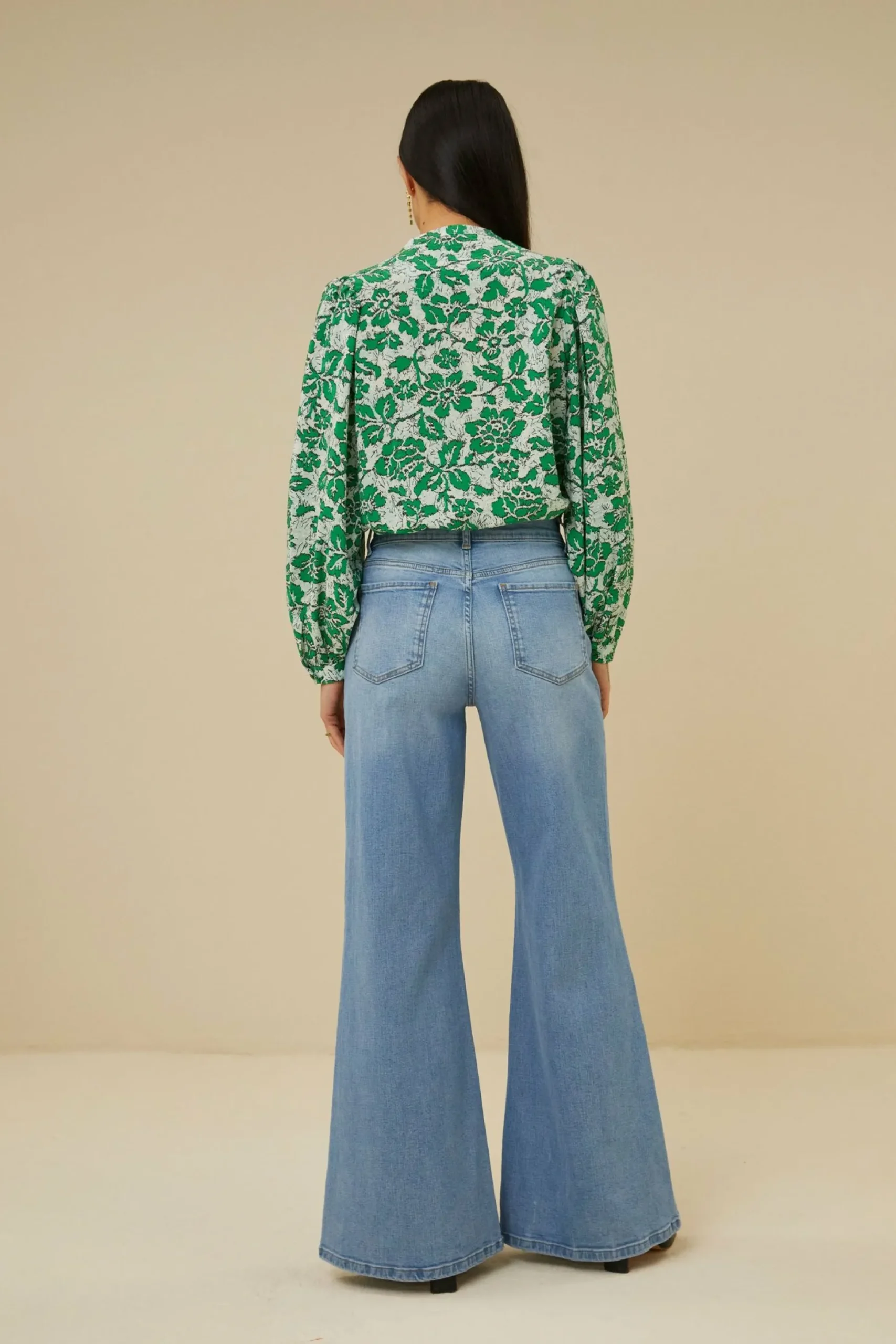 By bar Co-Ord Sets<Rikki Batik Flower Blouse