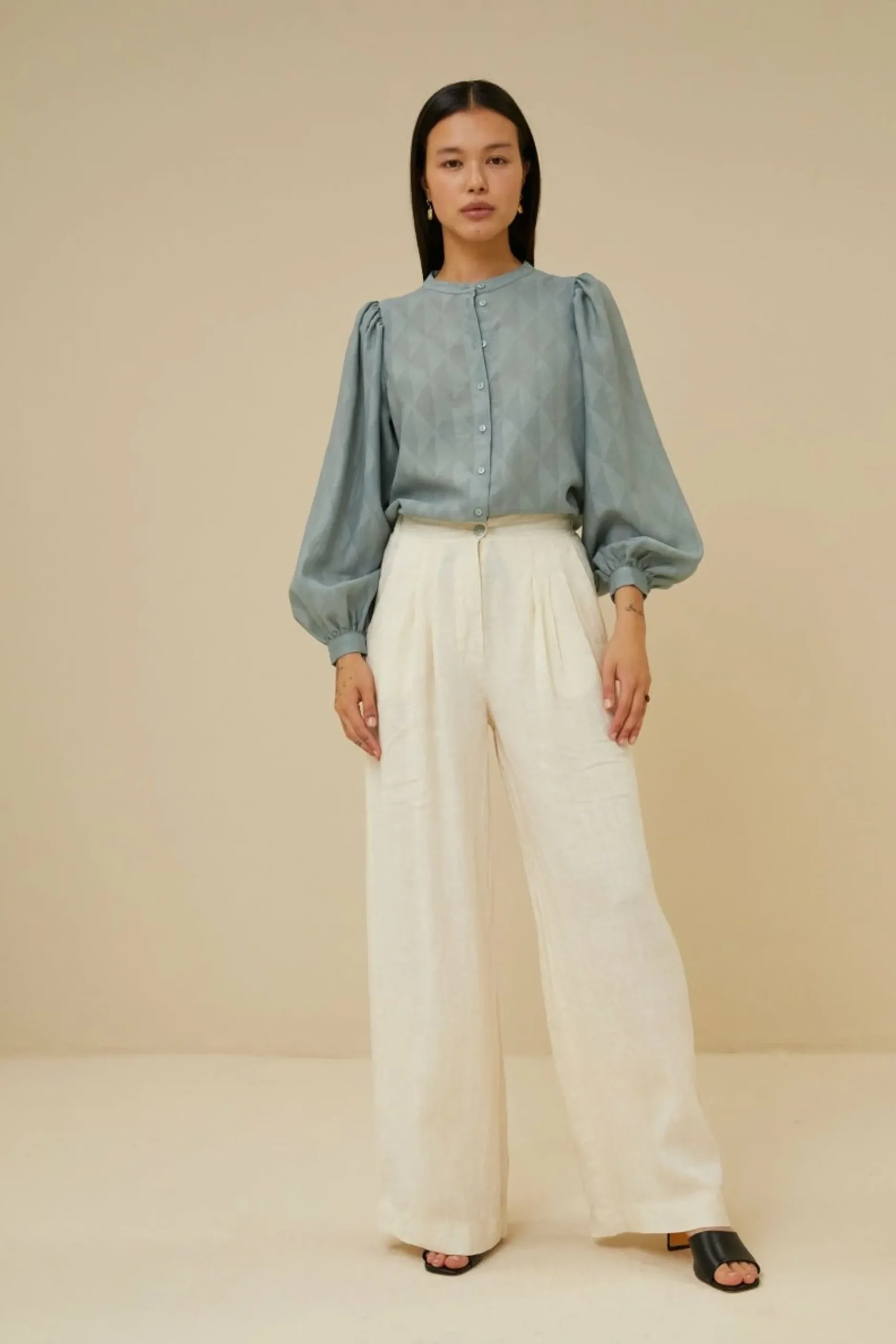 By bar Blouses<Rikki Geo Blouse
