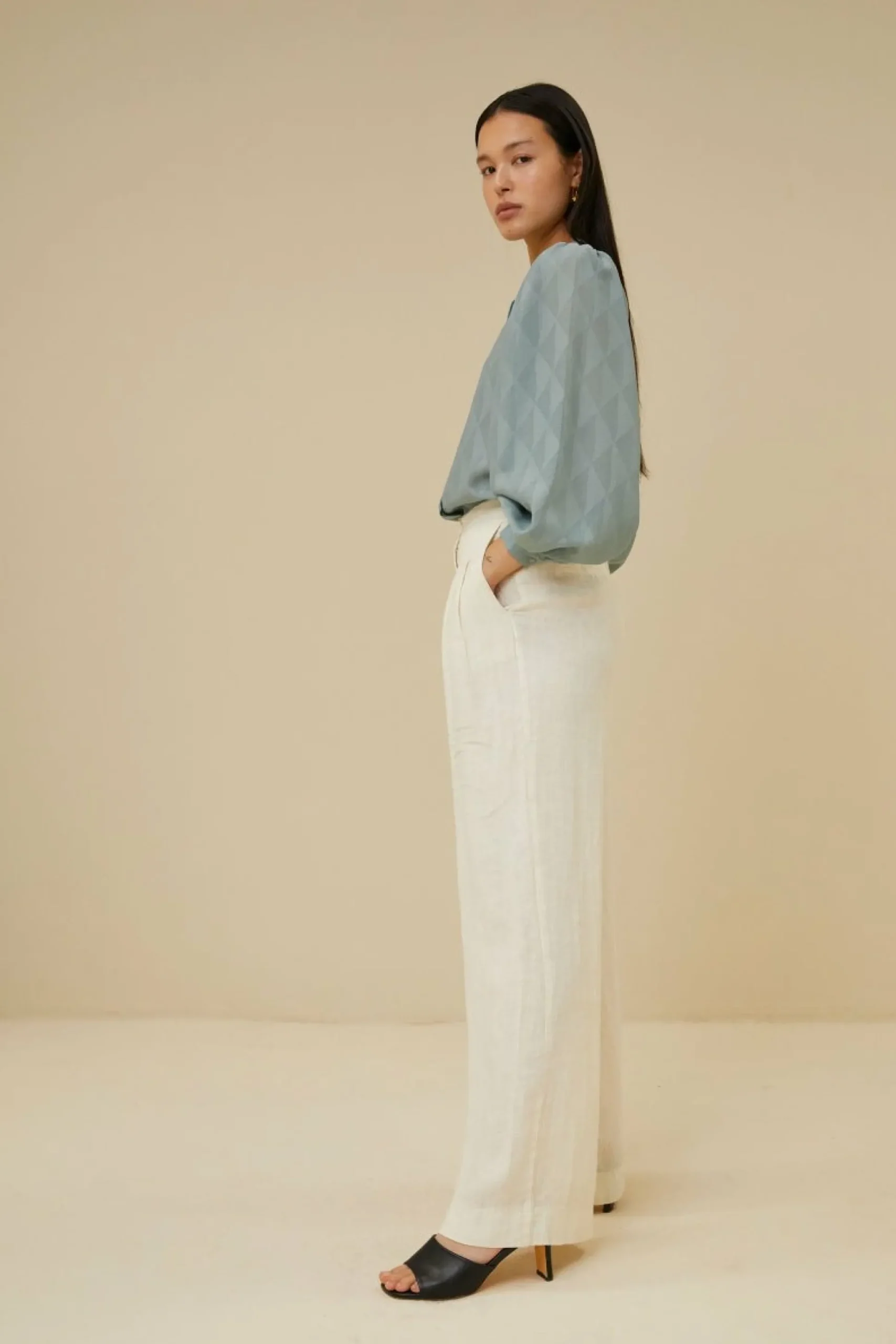 By bar Blouses<Rikki Geo Blouse