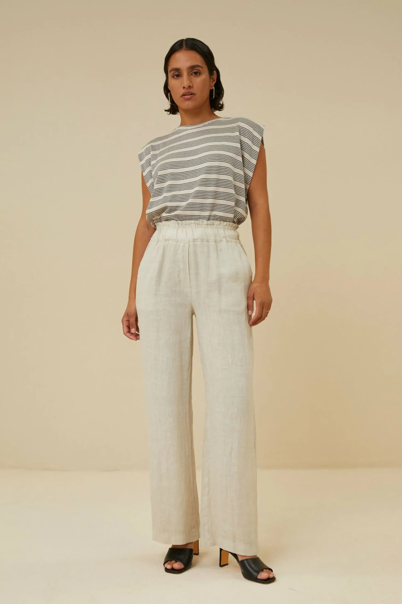 By bar Co-Ord Sets<Robyn Linen Pant