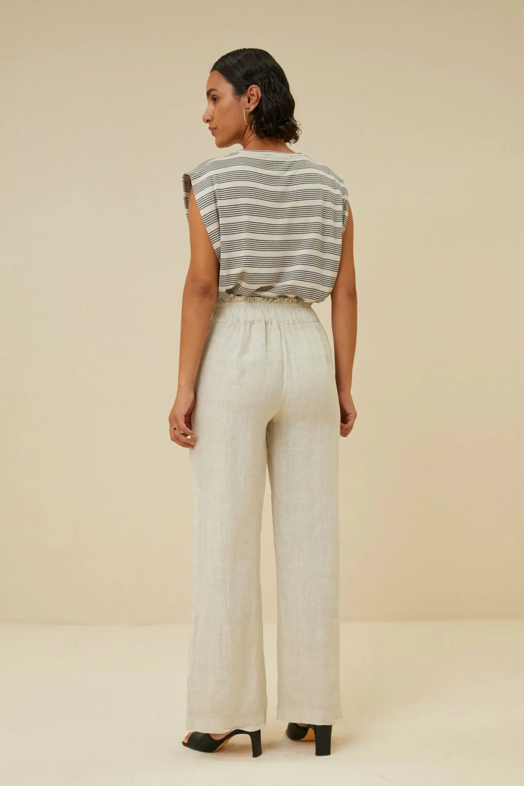 By bar Co-Ord Sets<Robyn Linen Pant