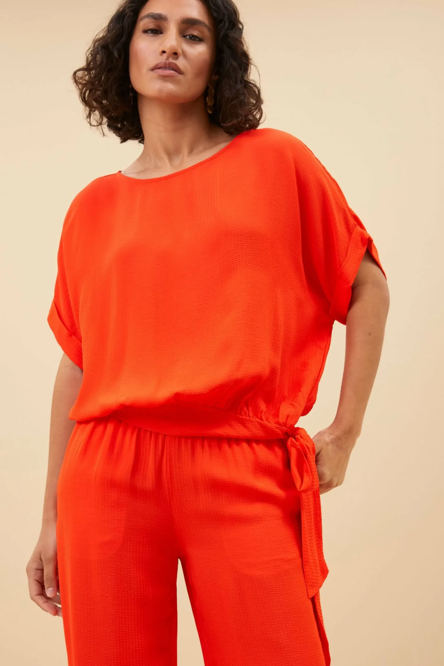 By bar Broeken<Robyn Satin Stripe Pant