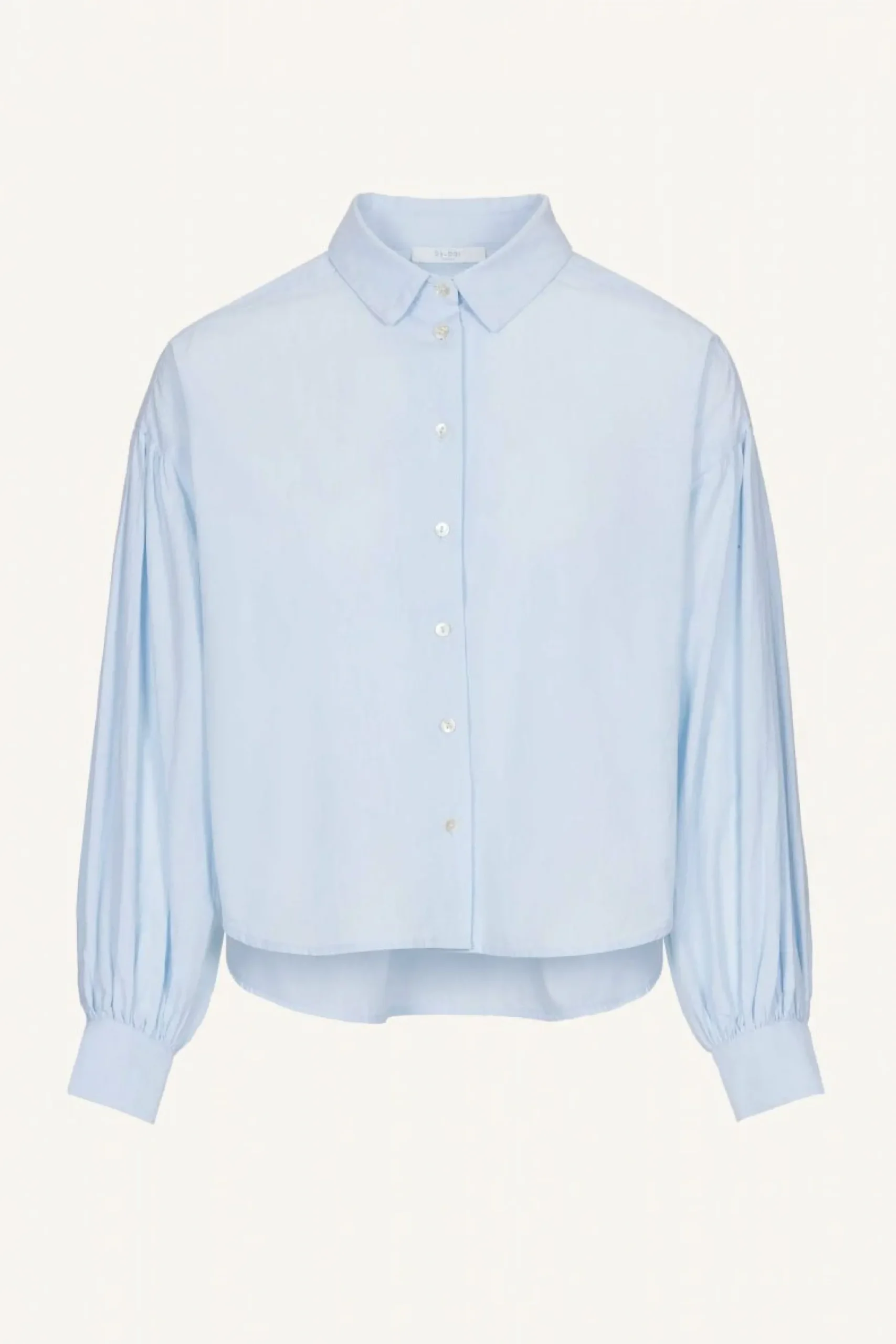 By bar Blouses<Sarah Short Chambray Blouse
