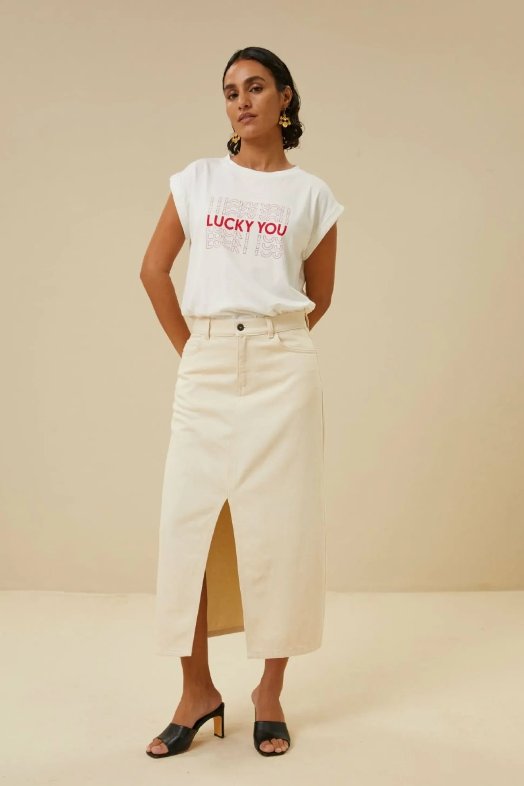 By bar Tops & Shirts<Thelma Lucky You