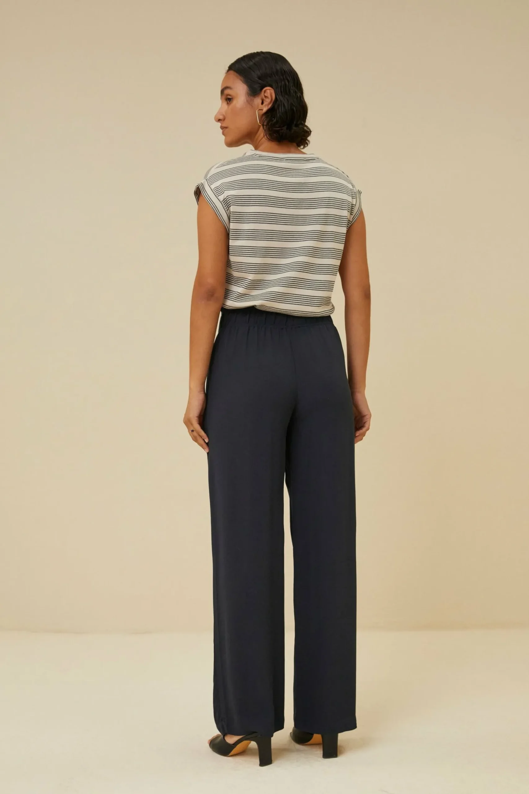 By bar Tops & Shirts<Thelma Nautic Stripe Top