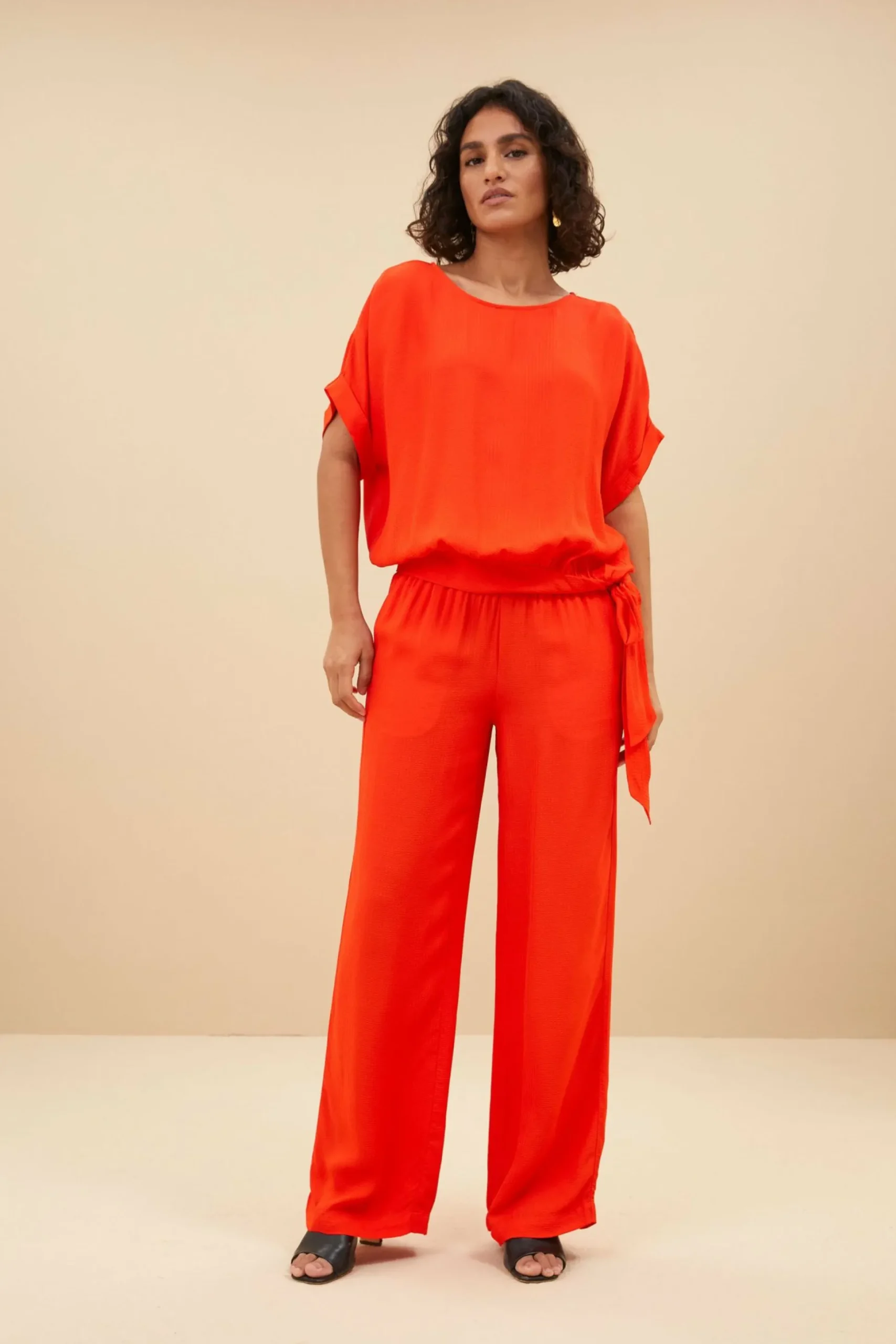 By bar Blouses<Uma Satin Stripe Blouse