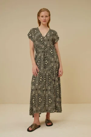By bar Jurken<Viona Cartouche Dress