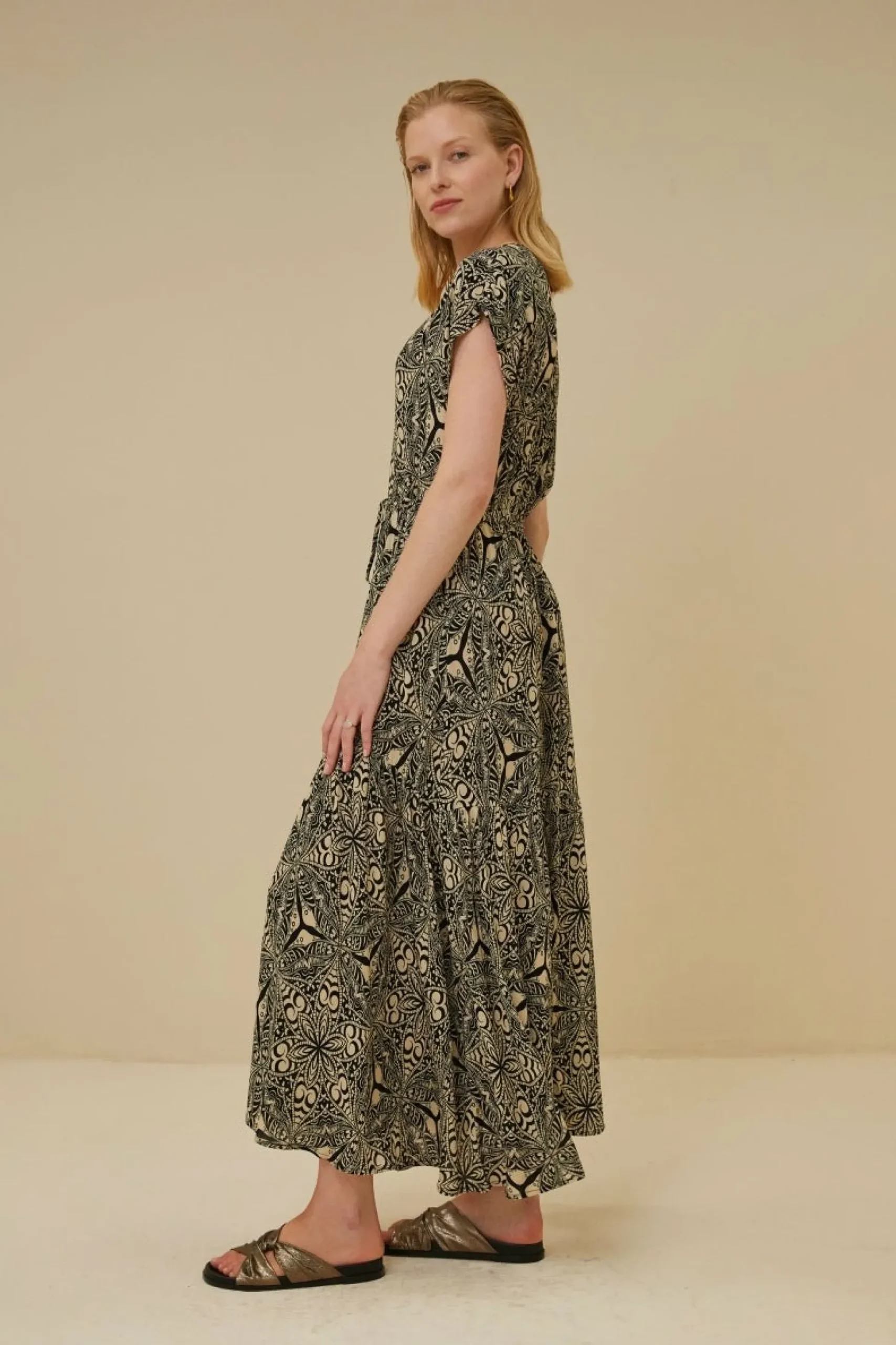 By bar Jurken<Viona Cartouche Dress