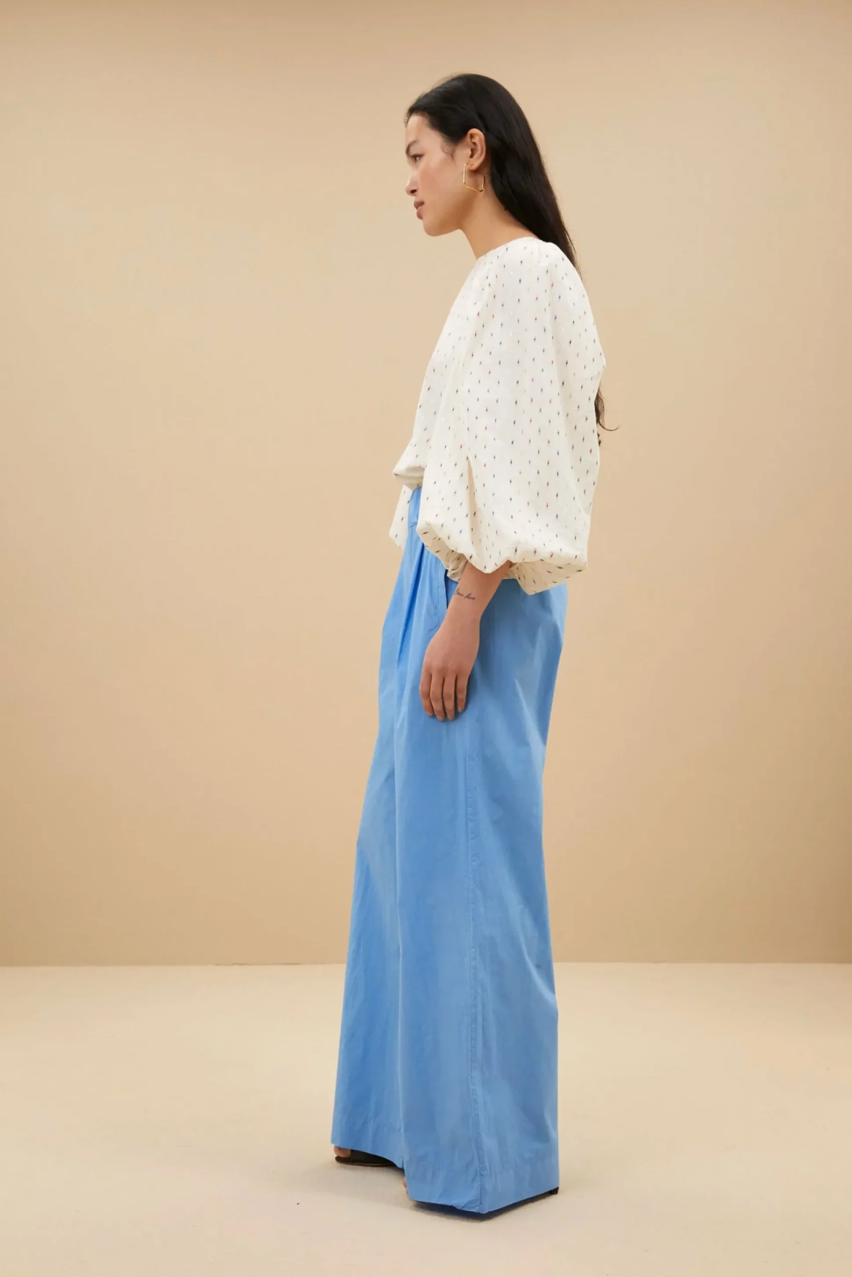By bar Blouses<Zasu Coloured Lurex Blouse